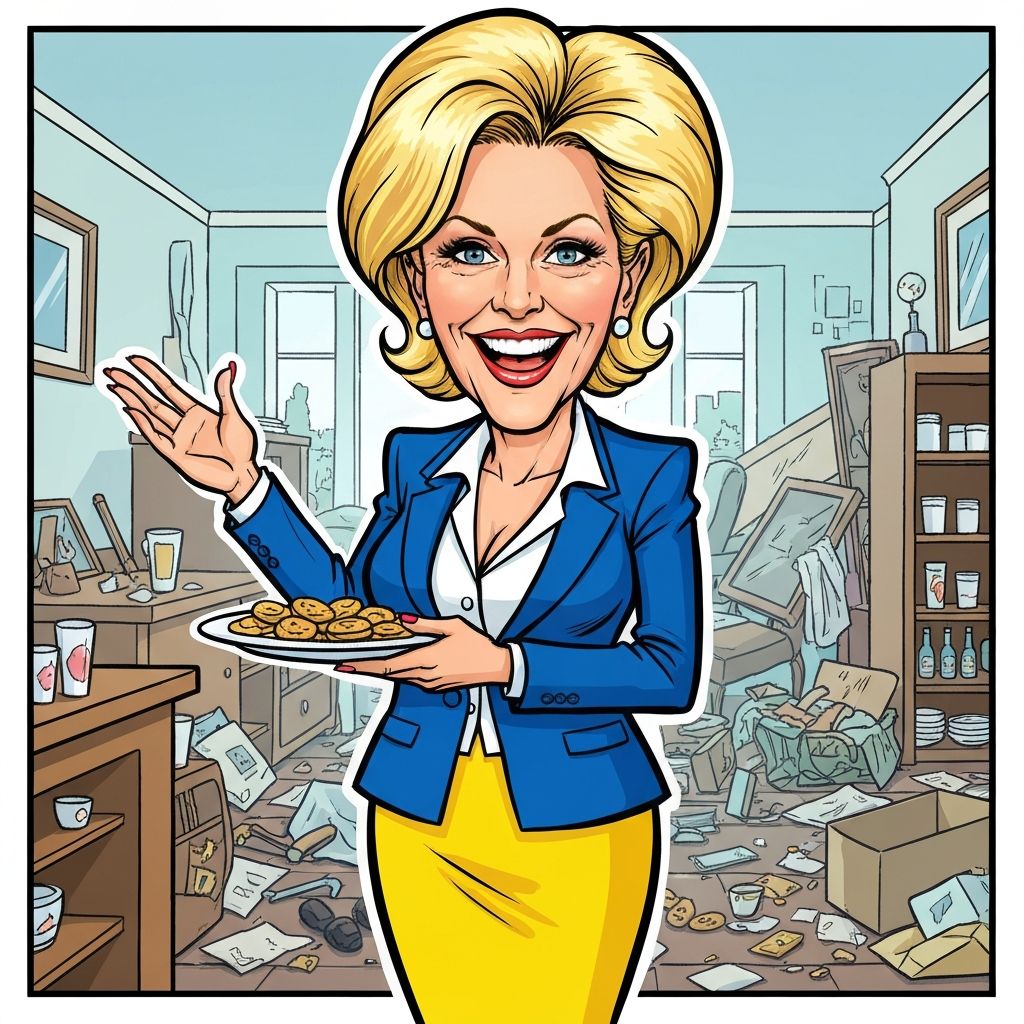 Susan at open house greeting potential buyers